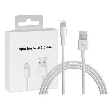 Кабель iPhone Lightning - USB, 1m TiTech White