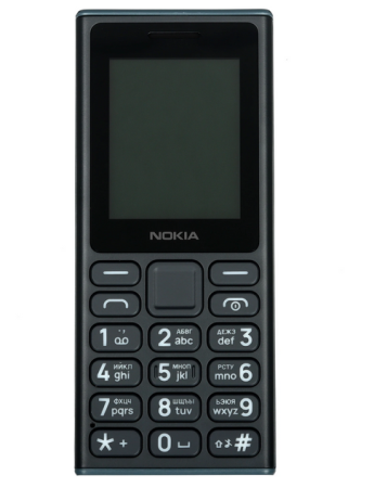 Мобильный телефон Nokia 108 (2024) DS, 2 SIM, экран 2", 1000 мА*ч Черный