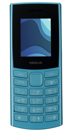 Мобильный телефон Nokia 105 (2023) DS, 2 SIM, экран 1.8", 1000 мА*ч  Синий