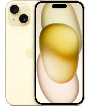 Смартфон Apple iPhone 15 Plus 256 ГБ, Жёлтый/Yellow
