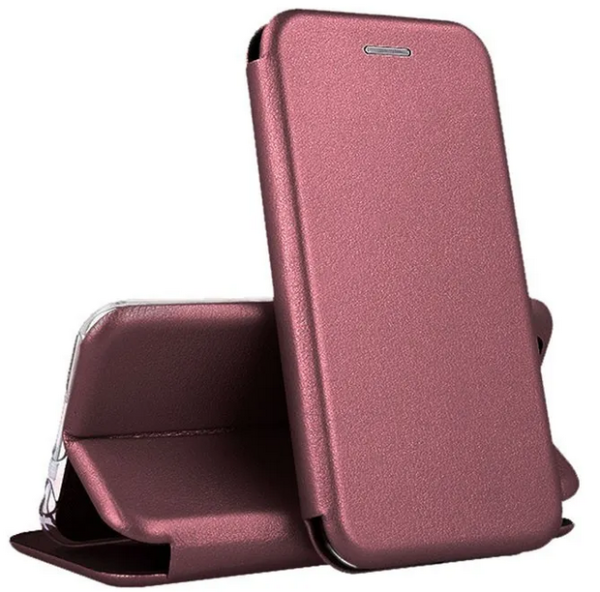 Чехол-книжка Samsung A715 бордовый