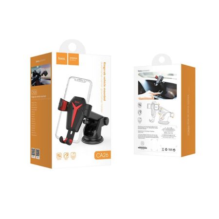 Автодержатель HOCO CA26 Black-red