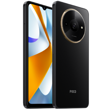 Смартфон Xiaomi Poco C61 3/64Гб, Dual nano SIM,Global для РФ, Black