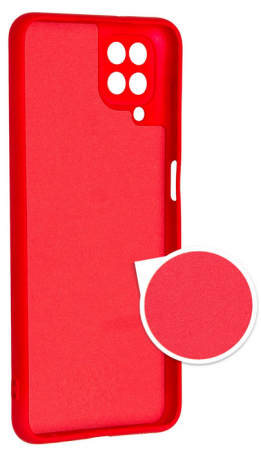 Накладка Samsung A125 A12 (2021) Красный Breaking