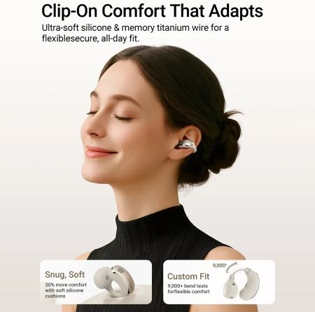  Наушники Bluetooth ACEFAST FA006 ACECLIP Pro White