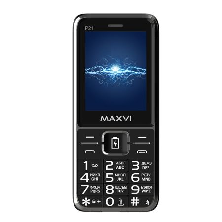 Телефон Maxvi P21 Black