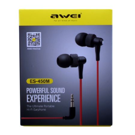 Наушники Awei ES-450M Black