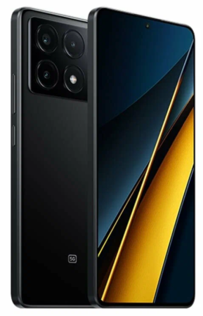 Смартфон Xiaomi Poco X6 Pro 5G 12/512Гб Global, Dual nano SIM, Black