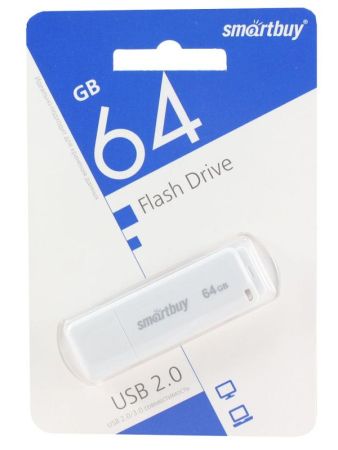  Flesh USB 2.0 - 64Gb SmartBuy LM05 White