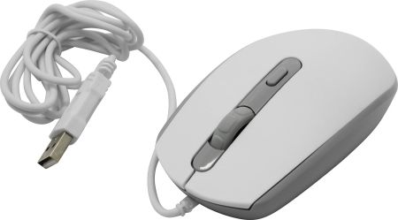 Мышь проводная Smartbuy ONE 280-W бело-серая (SBM-280-WG) 