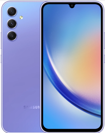 Смартфон Samsung A34 6/128Гб Awesome Violet