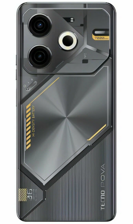Смартфон Tecno POVA 6 NEO 8/128Гб, Dual nano SIM, Speed Black