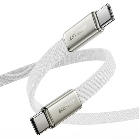 Кабель Type-C - Type-C 60W 3.0A AceFast C24-03 1m White
