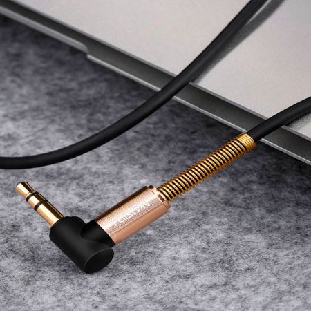 Кабель 3,5 Jack - 3,5 Jack FaisON HUPA02, 2.0м Black
