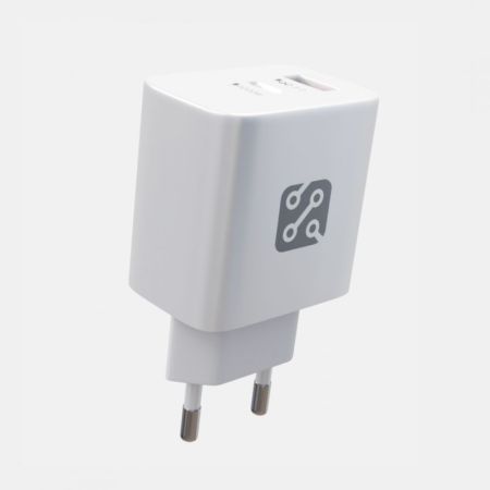 СЗУ блок Depod DCH-003, 3.0A, 20W, USB (1шт) + Type-C (1шт) гарантия 1 год White