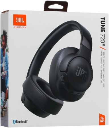 Наушники Bluetooth JBL Tune 720 черный