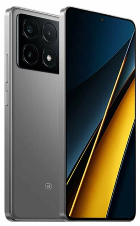 Смартфон Xiaomi Poco X6 Pro 5G 12/512Гб Global, Dual nano SIM, Gray