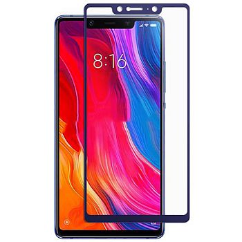 Стекло защитное Xiaomi Mi 8SE Черное 3D