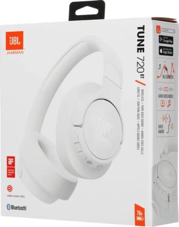 Наушники Bluetooth JBL Tune 720 белый