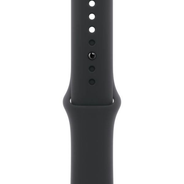 Смарт-часы Apple Watch Series 11, 46 мм, корпус цвета «чёрный глянец», спортивный ремешок чёрного цвета 