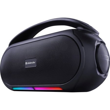 Колонка DEFENDER BEATBOX 12 FM, MP3,microSD,USB,AUX мощность 12Вт, Black
