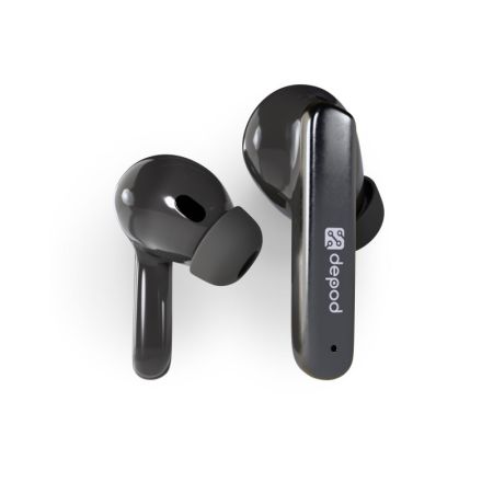 Беспроводные наушники Depod PEAK TWS-004 Bluetooth c шумоподавлением для iPhone и Android Black