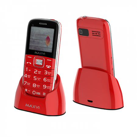 Телефон Maxvi B6 Red