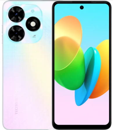 Смартфон Tecno Spark 20c, 4/128Гб Mystery White