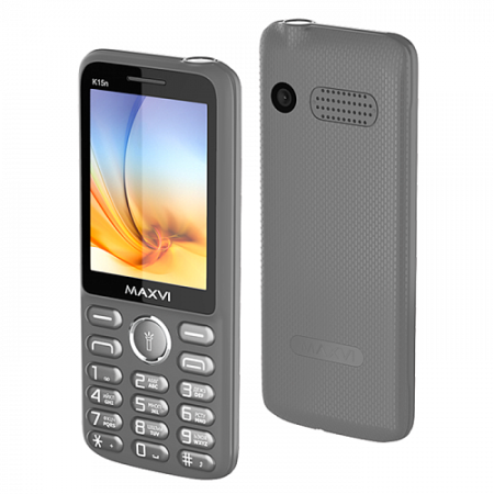Телефон Maxvi K15n Gray