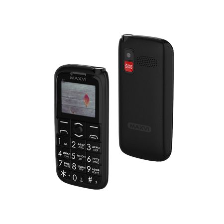 Телефон Maxvi B7 Black