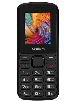 Мобильный телефон Philips Xenium X170, 1.77", 1000 мА*ч, Черный