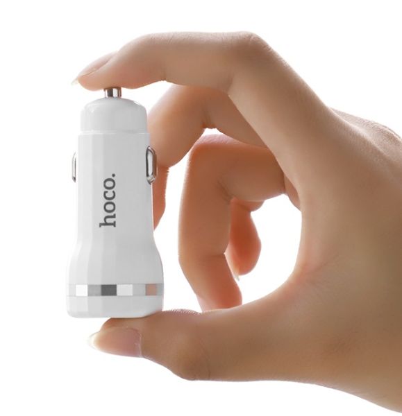 АЗУ Type-C 2.4A 2USB HOCO Z27 White