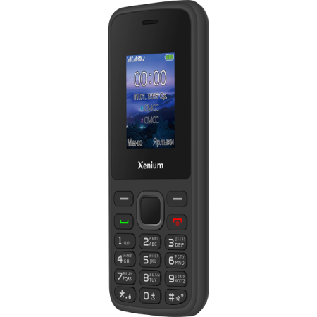 Мобильный телефон Philips Xenium X175, 1.77", 1700 мА*ч, черный