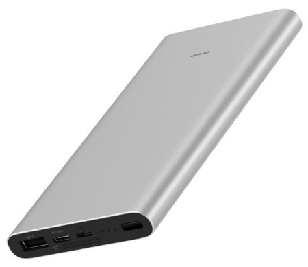 Внешний аккумулятор 10 000мАч 18вт Xiaomi Power Bank3 (PLM12ZM) Silver