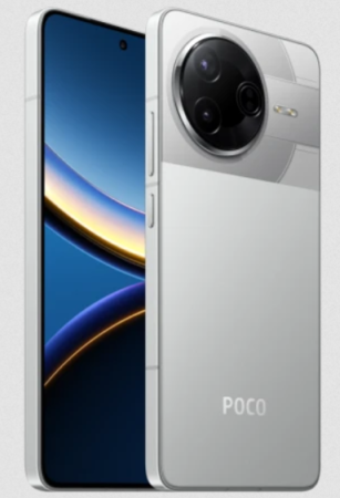 Смартфон Xiaomi Poco F7 Pro 12/512Гб, Global, Dual nano SIM, Silver