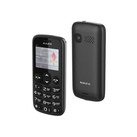 Телефон Maxvi B1 Black