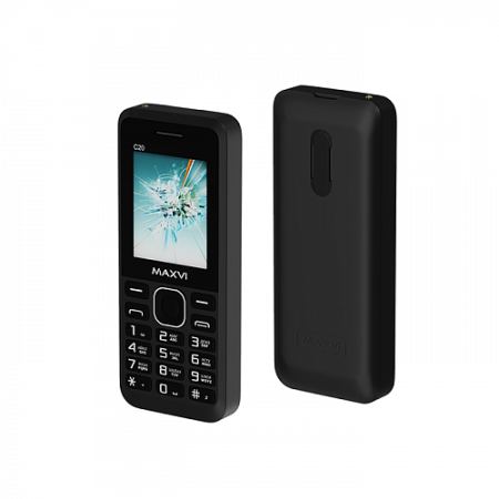 Телефон Maxvi C20 без СЗУ Black