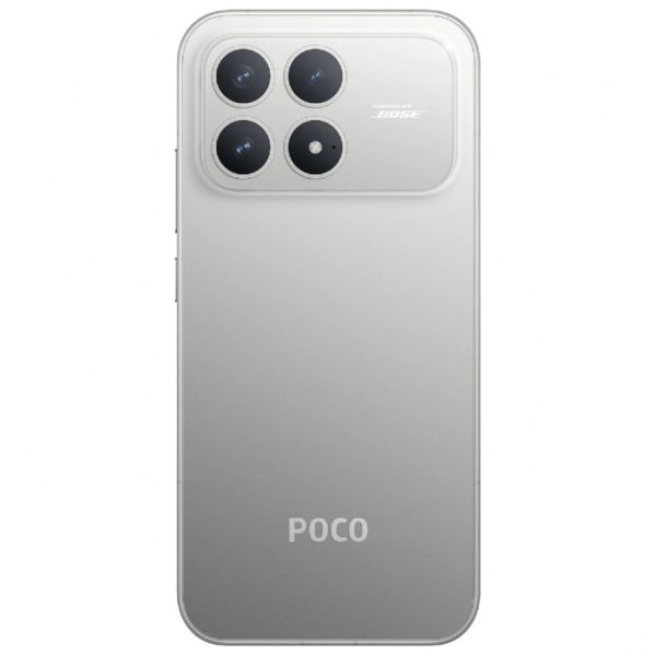 Смартфон Xiaomi Poco F8 Pro 12/256Гб, Global, Dual nano SIM,Titanium Silver