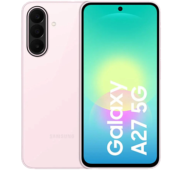 Смартфон Samsung Galaxy A27, 8/256Gb, NFC, AMOLED, 120Гц, 5000мAч, розовый