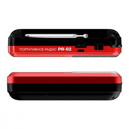 Радио FM-приемник Maxvi PR-02 Red