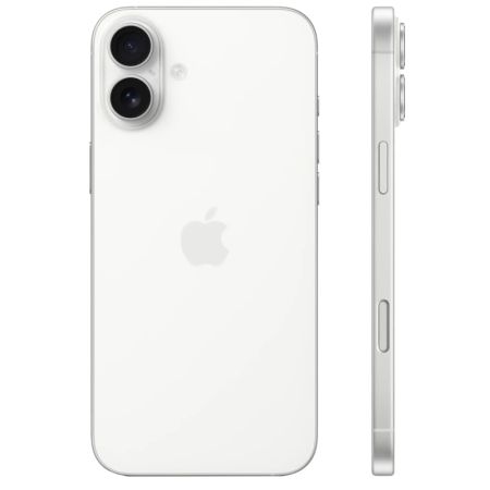 Смартфон Apple IPhone 16, 128Гб,  Dual: Nano Sim + e-SIM White