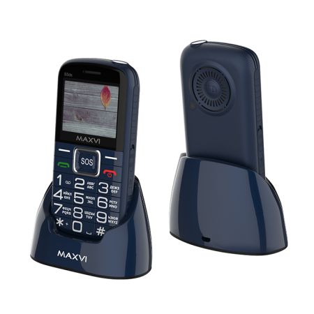 Телефон Maxvi B5ds Blue