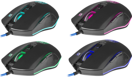 Мышь проводная DEFENDER Sleipnir GM-927 6 кнопок,12800dpi