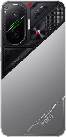 Смартфон Xiaomi Poco F7 12/256Гб Snapdragon 8s Gen 4, 6500мАч Silver