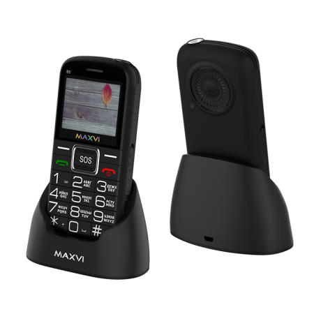 Телефон Maxvi B5 Black