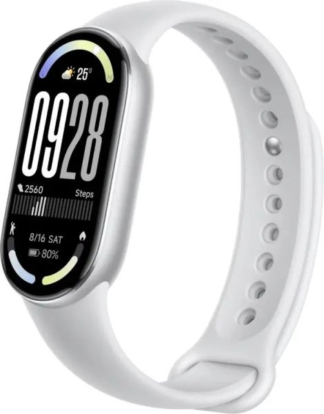 Фитнес-трекер Xiaomi Smart Band 10 1.72", серебро