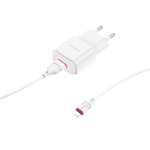 СЗУ Lightning 2,1A, 5W Borofone BA48A White