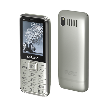 Телефон Maxvi P16 Silver