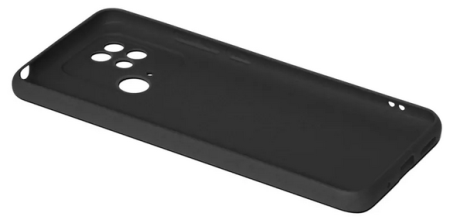 Накладка Xiaomi Redmi 10c черная с закрытой камерой