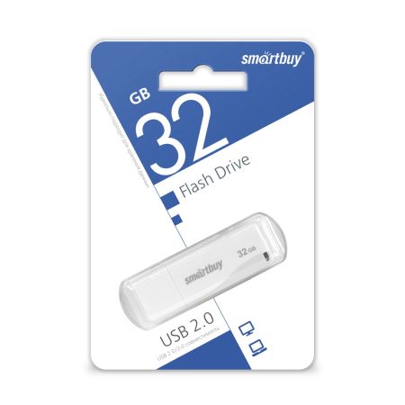 Flesh USB 2.0 - 32Gb SmartBuy LM05 White